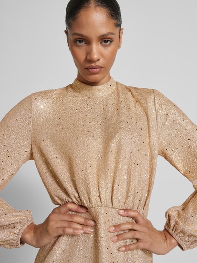Peek & Cloppenburg Jake*s CollectionKnielanges Kleid Mit Pailletten In Gold