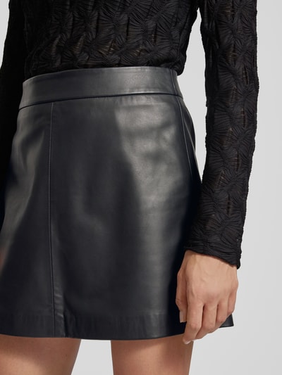 Peek & Cloppenburg Jake*s CollectionLederrock Mit Teilungsnaht In Black