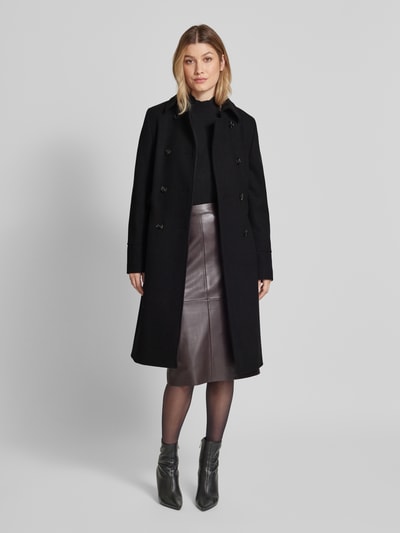 Peek & Cloppenburg Jake*s CollectionMantel mit Gürtel in black