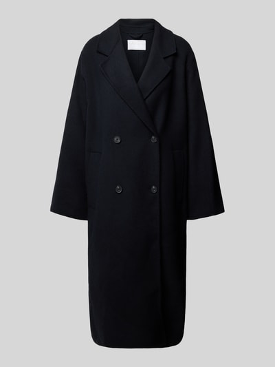 Peek & Cloppenburg Jake*s CollectionMantel Mit Leistentaschen In Dunkelblau