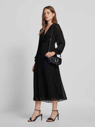 Peek & Cloppenburg Jake*s CollectionMidikleid mit V-Ausschnitt in black