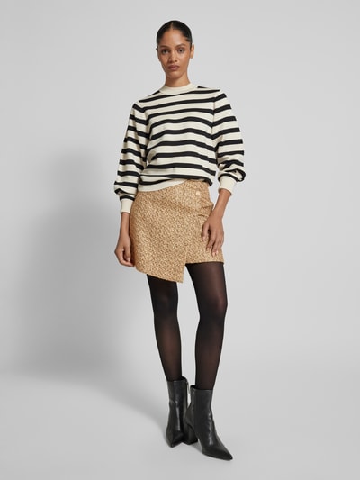 Peek & Cloppenburg Jake*s CollectionMinirock in Bouclé-Optik mit Reißverschluss in gold