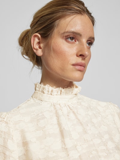 Peek & Cloppenburg Jake*s CollectionRegular Fit Bluse Mit Strukturmuster In Ecru