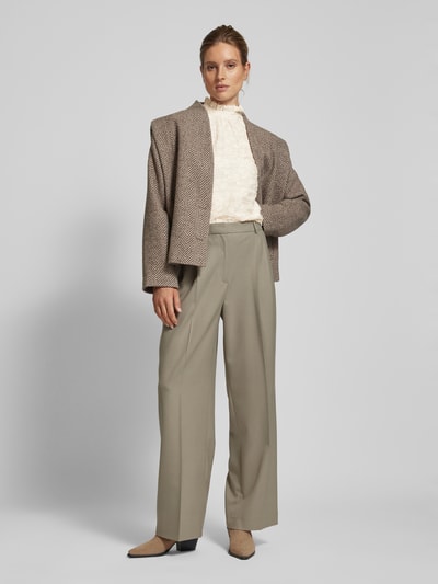 Peek & Cloppenburg Jake*s CollectionRegular Fit Bluse mit Strukturmuster in ecru