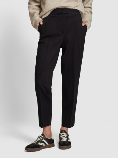Peek & Cloppenburg Jake*s CollectionRegular Fit Stoffhose Mit Bügelfalten In Black