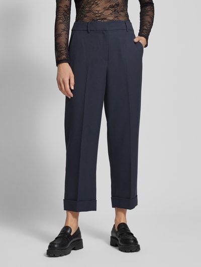 Peek & Cloppenburg Jake*s CollectionStraight Leg Anzughose Mit Bügelfalten In Dunkelblau