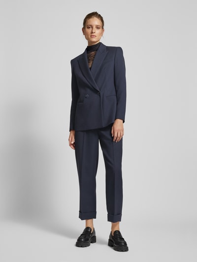 Peek & Cloppenburg Jake*s CollectionStraight Leg Anzughose mit Bügelfalten in dunkelblau