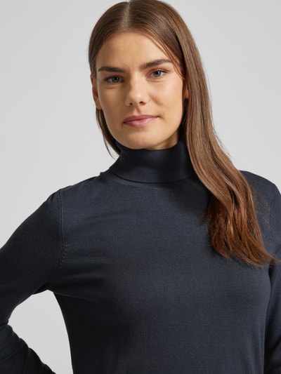 Peek & Cloppenburg Jake*s CollectionStrickpullover Mit Rollkragen In Dunkelblau