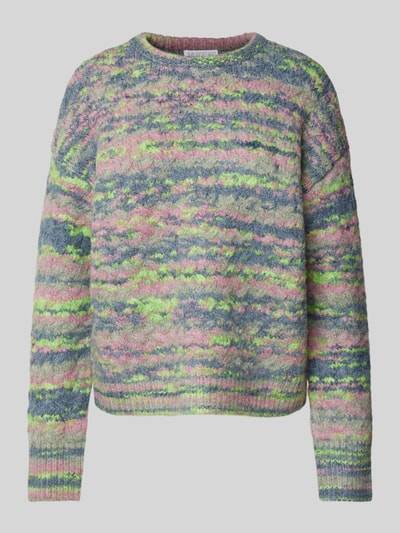 Peek & Cloppenburg Jake*s CollectionStrickpullover Mit Rundhalsausschnitt In Pink