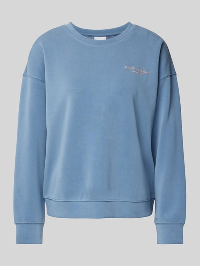 Peek & Cloppenburg Jake*s CollectionSweatshirt Mit Statement-Detail In Blau