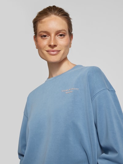 Peek & Cloppenburg Jake*s CollectionSweatshirt Mit Statement-Detail In Blau