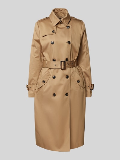 Peek & Cloppenburg Jake*s CollectionTrenchcoat Mit Umlegekragen In Sand