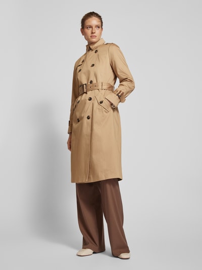 Peek & Cloppenburg Jake*s CollectionTrenchcoat Mit Umlegekragen In Sand