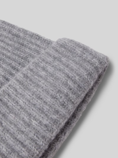 Peek & Cloppenburg JAKE*S STUDIO MENMütze Mit Strukturmuster In Dunkelgrau Melange