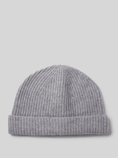 Peek & Cloppenburg JAKE*S STUDIO MENMütze Mit Strukturmuster In Dunkelgrau Melange