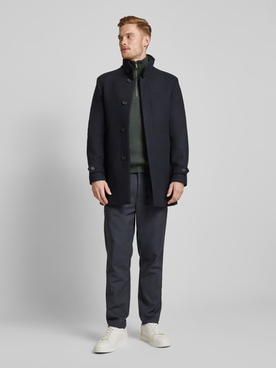 Peek & Cloppenburg JAKE*S STUDIO MENTroyer Mit Gerippten Abschlüssen In Dunkelgrau