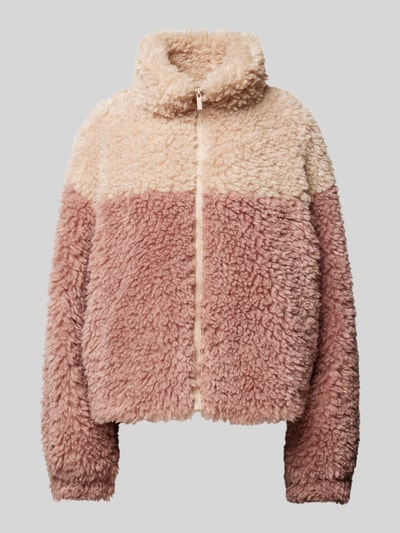 Peek & Cloppenburg JAKE*S STUDIO WOMANRelaxed Fit Fleecejacke Mit Stehkragen In Sand