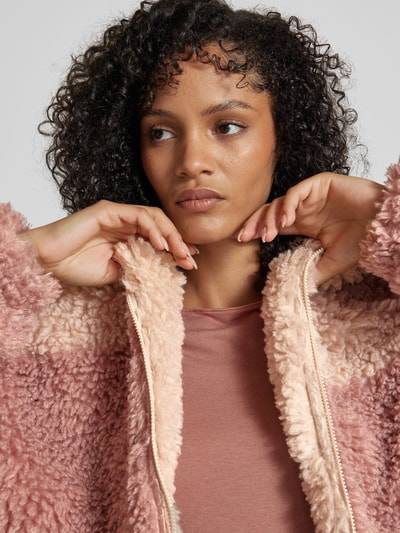 Peek & Cloppenburg JAKE*S STUDIO WOMANRelaxed Fit Fleecejacke Mit Stehkragen In Sand