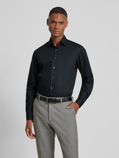 Peek & Cloppenburg Jake*sRegular Fit Business-Hemd Aus Popeline In Black