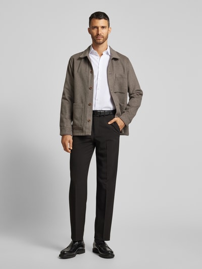 Peek & Cloppenburg Jake*sRegular Fit Business-Hemd mit Kentkragen in weiss
