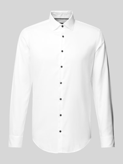 Peek & Cloppenburg Jake*sRegular Fit Business-Hemd Mit Knopfleiste In Weiss