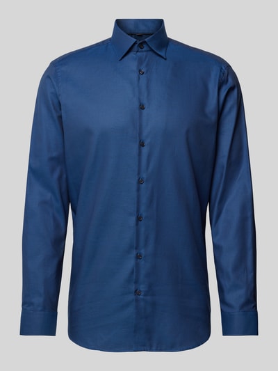 Peek & Cloppenburg Jake*sRegular Fit Business-Hemd Mit Knopfleiste In Royal
