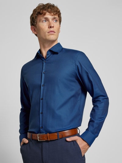 Peek & Cloppenburg Jake*sRegular Fit Business-Hemd Mit Knopfleiste In Royal