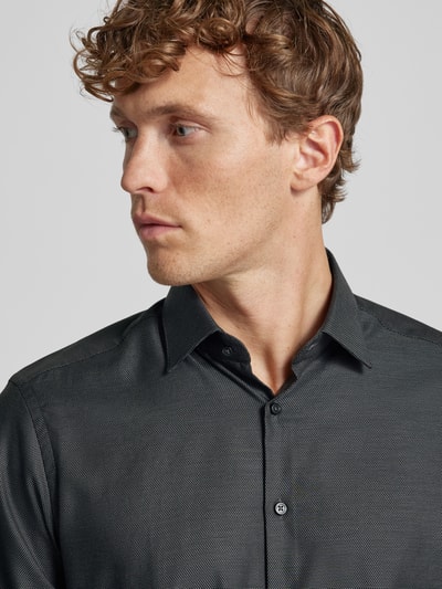 Peek & Cloppenburg Jake*sRegular Fit Business-Hemd Mit Knopfleiste In Anthrazit