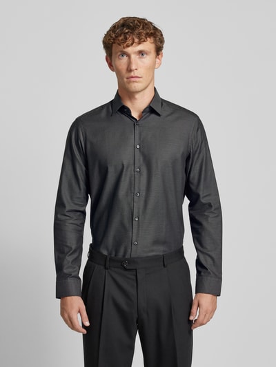 Peek & Cloppenburg Jake*sRegular Fit Business-Hemd Mit Knopfleiste In Anthrazit