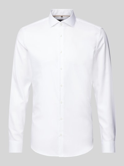 Peek & Cloppenburg Jake*sSlim Fit Business-Hemd Mit Haifischkragen In Weiss