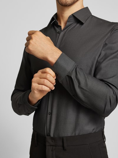 Peek & Cloppenburg Jake*sSlim Fit Business-Hemd Mit Kentkragen In Anthrazit