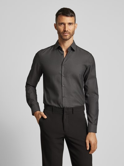 Peek & Cloppenburg Jake*sSlim Fit Business-Hemd Mit Kentkragen In Anthrazit