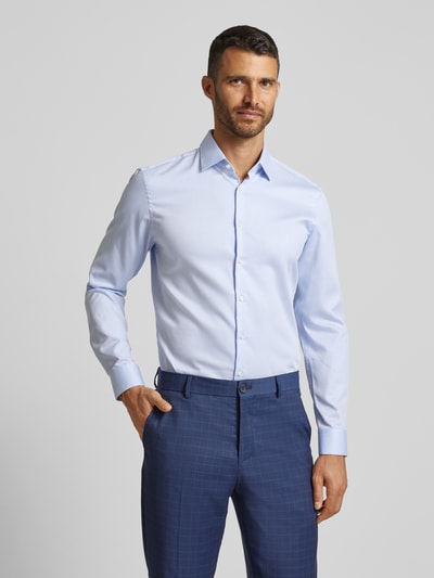 Peek & Cloppenburg Jake*sSlim Fit Business-Hemd Mit Kentkragen In Bleu