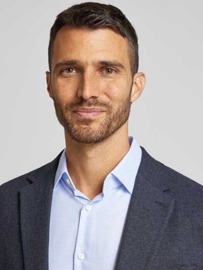 Peek & Cloppenburg Jake*sSlim Fit Business-Hemd Mit Kentkragen In Bleu