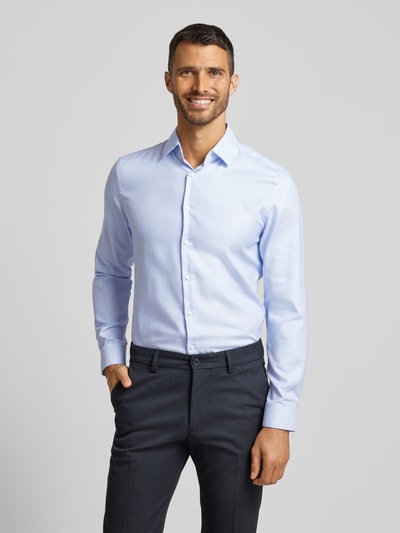 Peek & Cloppenburg Jake*sSlim Fit Business-Hemd Mit Kentkragen In Bleu
