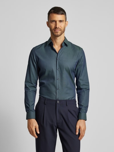 Peek & Cloppenburg Jake*sSlim Fit Business-Hemd Mit Kentkragen In Bottle