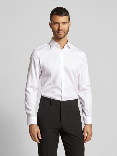 Peek & Cloppenburg Jake*sSlim Fit Business-Hemd Mit Kentkragen In Weiss