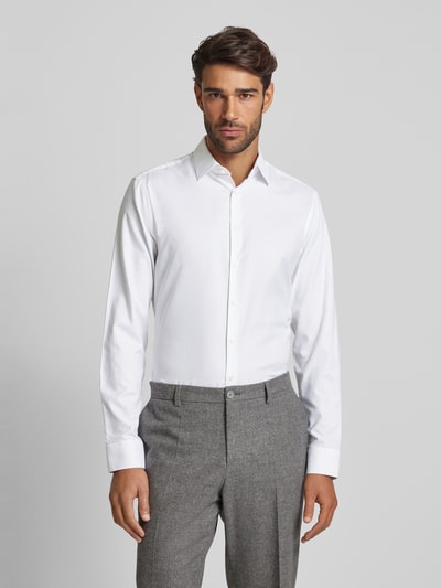 Peek & Cloppenburg Jake*sSlim Fit Business-Hemd Mit Kentkragen In Weiss