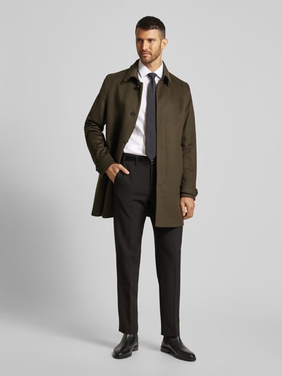 Peek & Cloppenburg Jake*sSlim Fit Business-Hemd mit Kentkragen in weiss