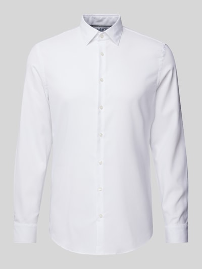 Peek & Cloppenburg Jake*sSlim Fit Business-Hemd Mit Knopfleiste In Weiss