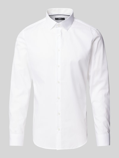 Peek & Cloppenburg Jake*sSlim Fit Businesshemd Aus Popeline In Weiss