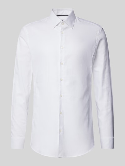 Peek & Cloppenburg Jake*sSuper Slim Fit Business-Hemd Mit Kentkragen In Weiss