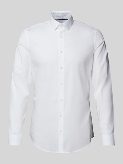 Peek & Cloppenburg Jake*sSuper Slim Fit Businesshemd Aus Popeline In Weiss
