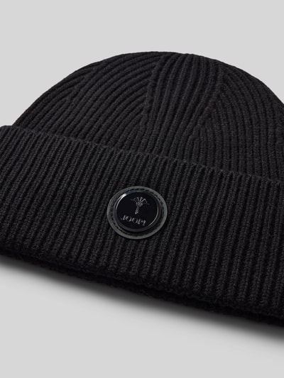 Peek & Cloppenburg JOOP! CollectionBeanie Mit Label-Badge Modell 'Feranto' In Black