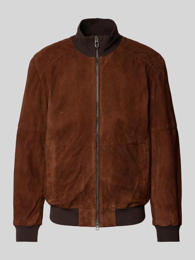 Peek & Cloppenburg JOOP! CollectionBlouson In Leder-Optik Modell 'Toros' In Hazel