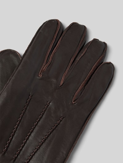 Peek & Cloppenburg JOOP! CollectionHandschuhe Aus Schafsleder In Dunkelbraun