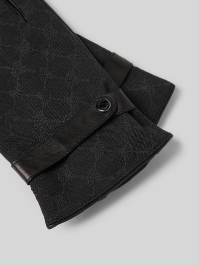 Peek & Cloppenburg JOOP! CollectionLederhandschuhe Mit Druckknopfriegel In Black