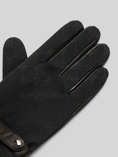 Peek & Cloppenburg JOOP! CollectionLederhandschuhe Mit Druckknopfriegel In Black