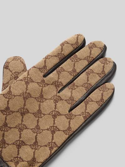 Peek & Cloppenburg JOOP! CollectionLederhandschuhe Mit Druckknopfriegel In Mittelbraun