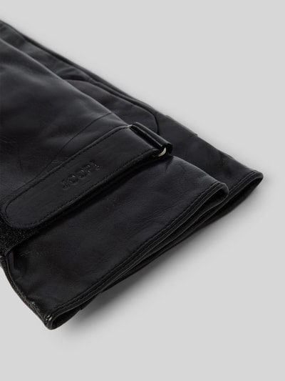 Peek & Cloppenburg JOOP! CollectionLederhandschuhe Mit Druckknopfriegel In Black
